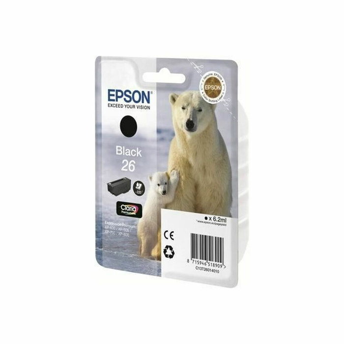 Epson Claria Premium Cartucho Negro 26 C13T26014012 Epson Claria Premium Cartucho Negro 26 C13T26014012