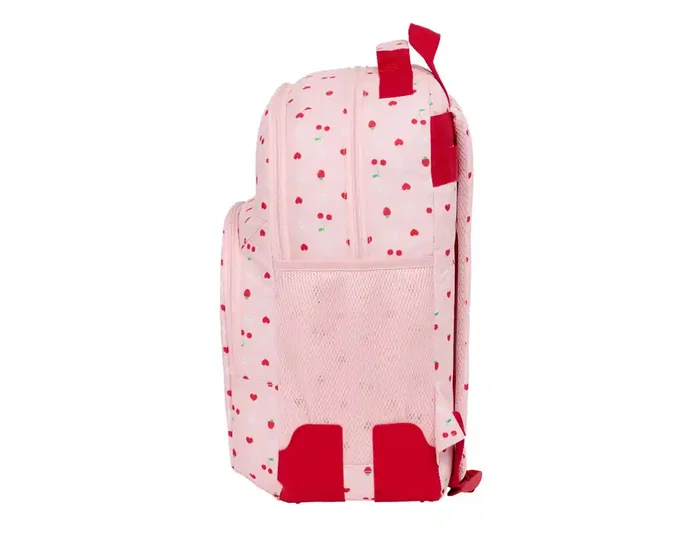 Safta Mochila safta doble con cantoneras adaptable a carro Glowlab frutitas Safta Mochila safta doble con cantoneras adaptable a carro Glowlab frutitas