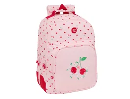 Mochila Escolar Glow Lab Frutitas 32 x 42 x 15 cm