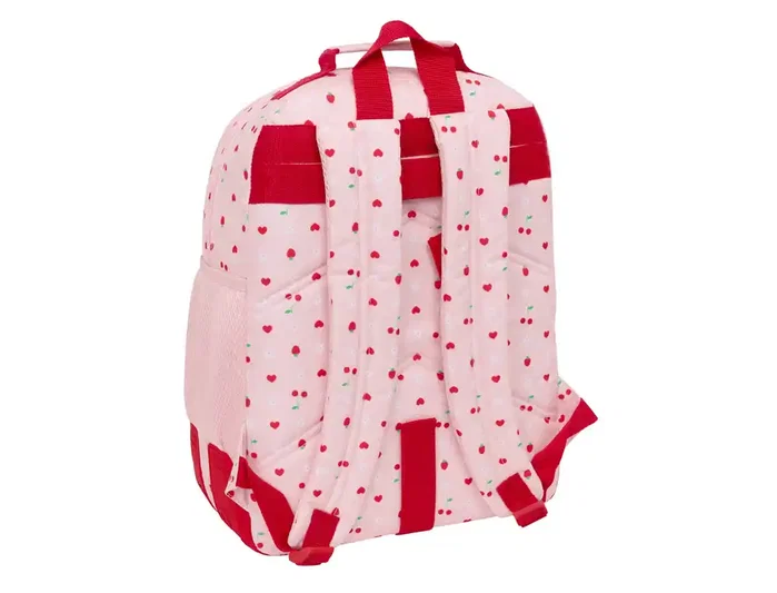 Safta Mochila safta doble con cantoneras adaptable a carro Glowlab frutitas Safta Mochila safta doble con cantoneras adaptable a carro Glowlab frutitas