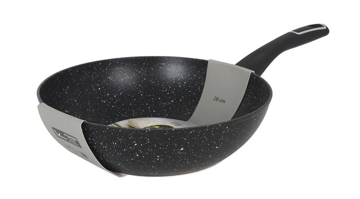 Inde Alu.Forj.Select 2.0 Quttin Sarten Wok 28 cm con recubrimiento (6 Unidades)