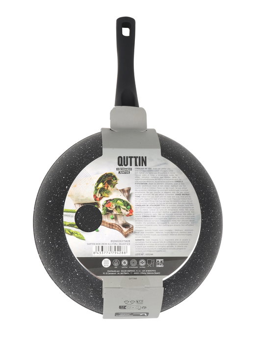 Inde Alu.Forj.Select 2.0 Quttin Sarten Wok 28 cm con recubrimiento (6 Unidades) Inde Alu.Forj.Select 2.0 Quttin Sarten Wok 28 cm con recubrimiento (6 Unidades)