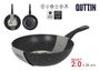 Inde Alu.Forj.Select 2.0 Quttin Sarten Wok 28 cm con recubrimiento (6 Unidades)