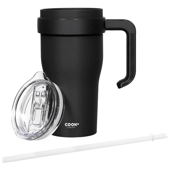 Cook Concept Mug Térmico Miami Mono 600 Ml Acero Inoxidable Cook Concept Mug Térmico Miami Mono 600 Ml Acero Inoxidable