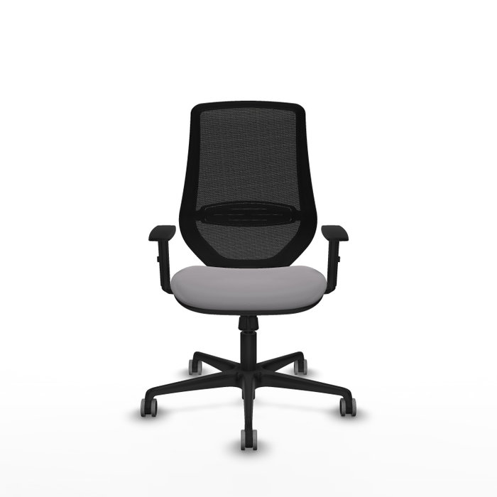 PIQUERAS Y CRESPO Silla de oficina Mardos Gris y Negro
