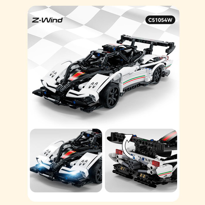 DEQUBE CADA: Z WIND CAR APP+RC 457 PZAS