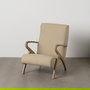 Sillón Natural-Beige Tejido-Madera 57 X 55 X 85 cm
