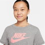 Camiseta de Manga Corta Infantil Nike Sportswear Gris