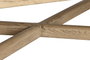 DKD Home Decor Mesa de Centro de Olmo Macizo Blanco