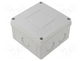 SEZ DK Caja de conexiones gris IP65