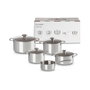 Le Creuset Juego de ollas 3-Ply Plus de acero inoxidable, 5 piezas (96605300000000)