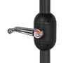 Color Baby Parasol Terraza 300 cm con Chimenea Mástil Aluminio 4,8 cm Color Crema