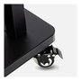 Techly ICA-TR30 Soporte de TV con Ruedas Multifunción, Piso, Hasta 150 kg y Pantallas de 55 pulgadas (139.7 cm) a 100 pulgadas (2.54 m), Color Negro