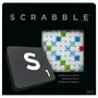 Hasbro Scrabble Deluxe - Juego de mesa con tablero giratorio y sistema de muescas para fichas, edición negro y plateado, para 2-4 jugadores, +10 años