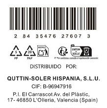 Quttin Cuchillo Santoku "Terra" 17 cm (24 Unidades)