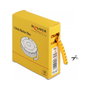 DeLOCK Marcador de cables No. 3, Amarillo, 500 unidades