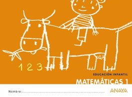ANAYA, Cuaderno Matemáticas 1 (3 años) - Anaya Educación