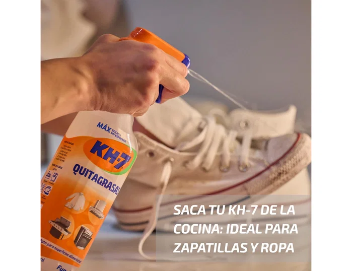 KH-7 Quitagrasa con pistola pulverizadora