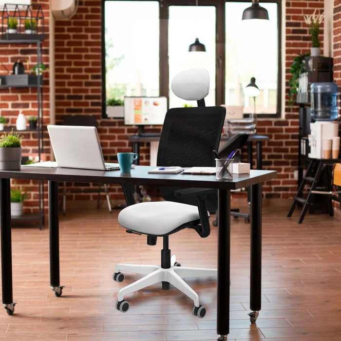PIQUERAS Y CRESPO Silla de oficina Zulema Azul marino y Negro PIQUERAS Y CRESPO Silla de oficina Zulema Azul marino y Negro