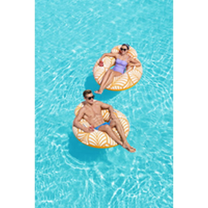 Bestway Sillon Hinchable Confort Deluxe con Respaldo y Asas 118x117 cm Playa y Piscina 43643 Bestway Sillon Hinchable Confort Deluxe con Respaldo y Asas 118x117 cm Playa y Piscina 43643