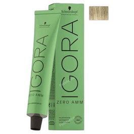 Schwarzkopf Igora Zero Amm 10-14 Rubio Platino Ceniza Beige 60ml