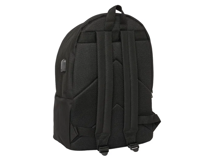 Safta Mochila Doble Kings League para Portátil 15,6 pulg. con USB