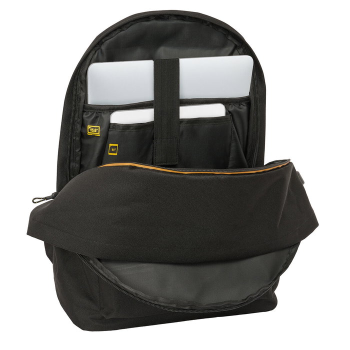 Mochila para Portátil Kings League KINGS LEAGUE Negro 31 x 44 x 18 cm Mochila para Portátil Kings League KINGS LEAGUE Negro 31 x 44 x 18 cm