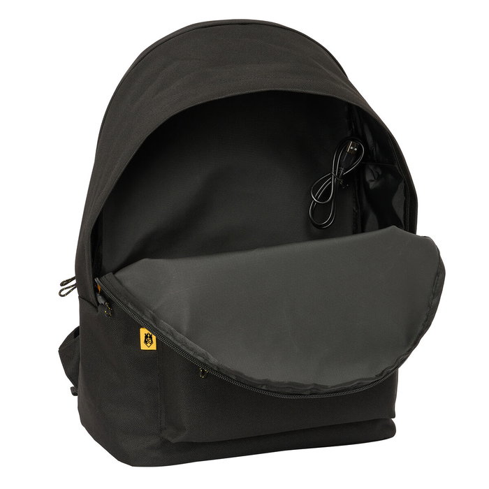 Mochila para Portátil Kings League KINGS LEAGUE Negro 31 x 44 x 18 cm Mochila para Portátil Kings League KINGS LEAGUE Negro 31 x 44 x 18 cm