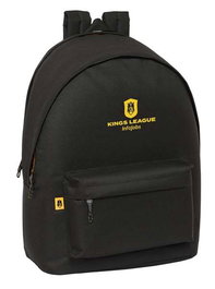 Mochila para Portátil Kings League KINGS LEAGUE Negro 31 x 44 x 18 cm