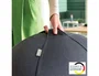Leitz Balón de asiento Active Ergo 55 cm Gris oscuro antideslizante