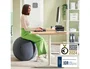 Leitz Balón de asiento Active Ergo 55 cm Gris oscuro antideslizante