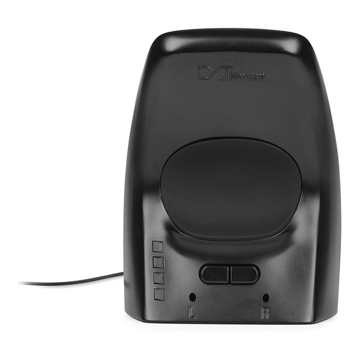 BakkerElkhuizen DXT 3 Ratón Inalámbrico RF Óptico 2400 DPI Ambidiestro Ergonómico Negro para Oficina