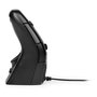 BakkerElkhuizen DXT 3 Ratón Inalámbrico RF Óptico 2400 DPI Ambidiestro Ergonómico Negro para Oficina