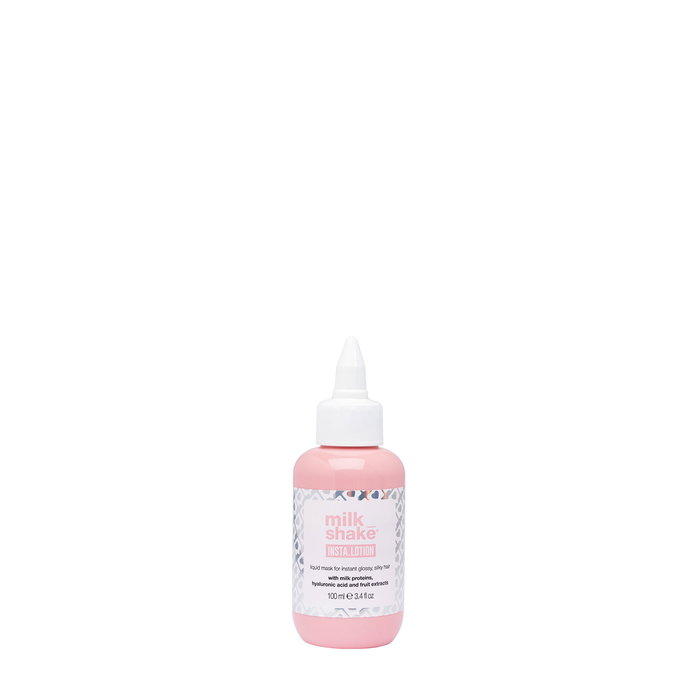 Insta Light, Proteínas de la leche, Mascarilla de tratamiento capilar, Potenciador de brillo, 100 ml Insta Light, Proteínas de la leche, Mascarilla de tratamiento capilar, Potenciador de brillo, 100 ml