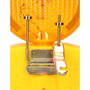 Edm Baliza de señalización LED para obras Amarillo / naranja