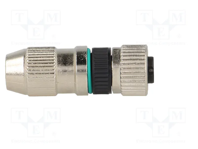 HARTING Conector M12 HARAX hembra de 4 pines recto