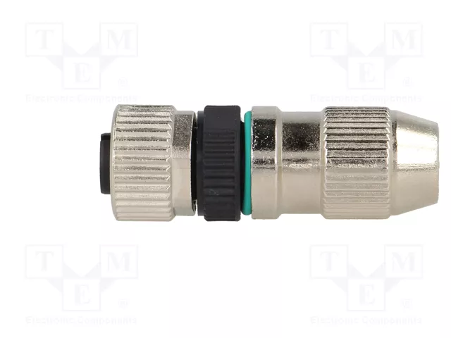 HARTING Conector M12 HARAX hembra de 4 pines recto
