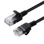 MicroConnect Cable de Red CAT6 U/UTP SLIM 3m Negro