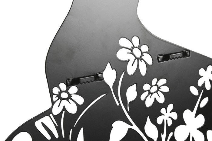 DKD Home Decor Decoración de Pared de Metal de Gato, Surtido de 4 Unidades