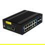 ALLNET ALL-SGI8016PM PoE+ Switch Gestionado Industrial Gigabit Ethernet 12 Puertos 10/100/1000 Mbps