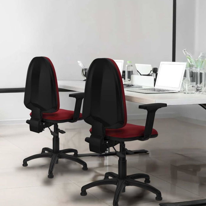 PIQUERAS Y CRESPO Silla de oficina Aýna con mecanismo Asincro, Negro
