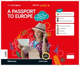 SANTILLANA CLIL PROJECTS NIVEL III EUROPE ED19, AA.VV. - SANTILLANA
