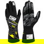 Guantes de Karting OMP MY2025 Amarillo Negro FIA 8856-2018