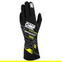 Guantes de Karting OMP MY2025 Amarillo Negro FIA 8856-2018