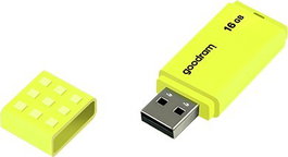 GOODRAM Pendrive UME2 16GB USB 2.0 Amarillo
