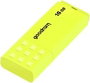 GOODRAM Pendrive UME2 16GB USB 2.0 Amarillo