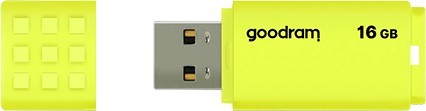 GOODRAM Pendrive UME2 16GB USB 2.0 Amarillo GOODRAM Pendrive UME2 16GB USB 2.0 Amarillo