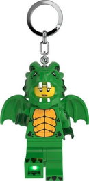 Joy Toy (IT) Lego Figuras Mini Llavero Chica Dragón Verde Claro