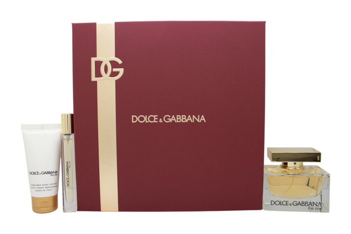 Dolce & Gabbana The One Gift Set 75ml EDP + 50ml Body Lotion + 10ml EDP Dolce & Gabbana The One Gift Set 75ml EDP + 50ml Body Lotion + 10ml EDP