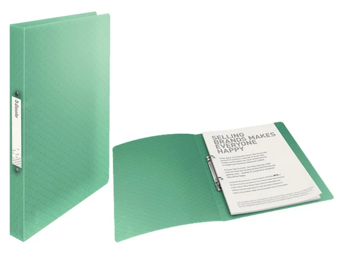Esselte Carpeta de Anillas Colour Breeze Verde A4 Set de 4